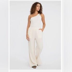 Sanctuary Women's Easy Going Gauze Wide-Leg Pants